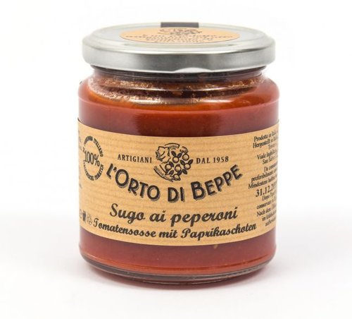 Sugo ai peperoni - tomatsås med paprika