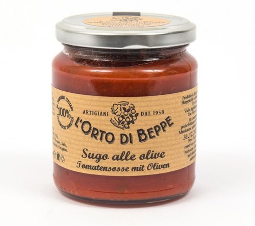 Sugo all olivolja - tomatsås med oliver