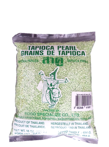 Tapioka perler, grønne