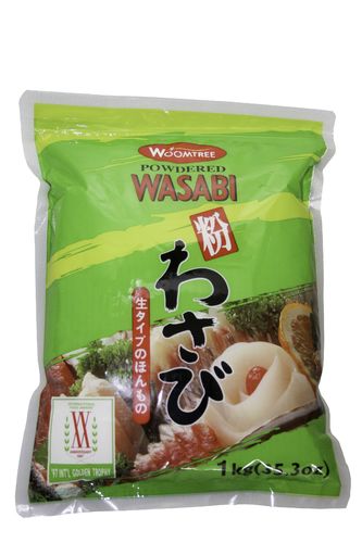 Wasabi-stil peberrodspulver