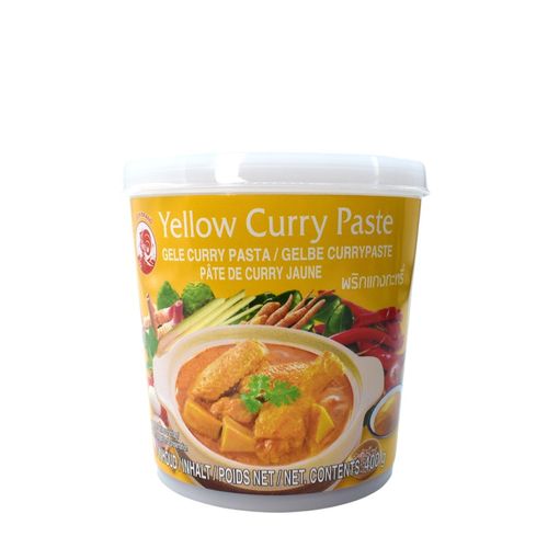 Gelbe thailaendische Curry-Paste ohne Geschmacksverstaerker 400 g