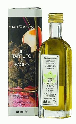 Olivenöl aromatisiert, schwarze Trüffel