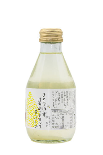 Yuzu-drink med honning