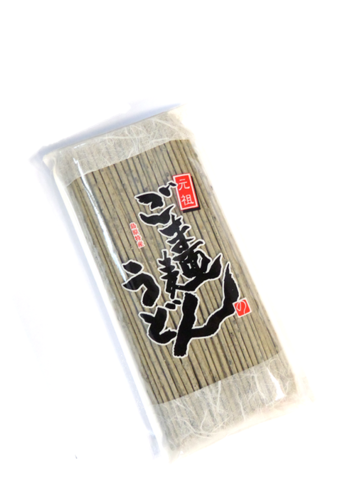 Premium Udon noodles with sesame seeds