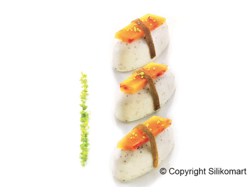 Silikonform Sushi Nigiri