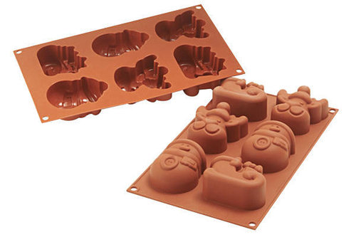 Silicon mould FUNNY CHRISTMAS