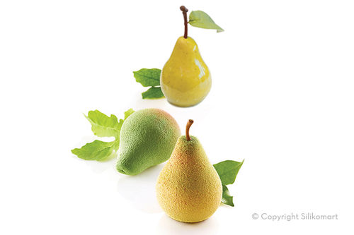 Silicone mould Pear or Fig
