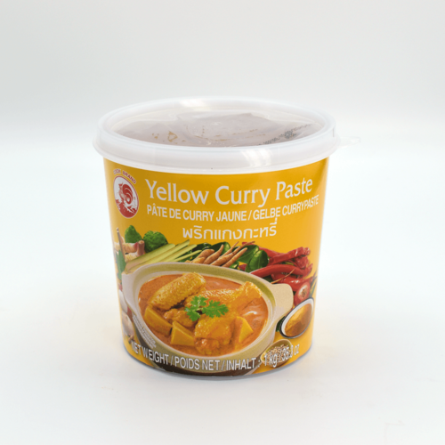 Gul thailändsk currypasta utan smakförstärkare 12x1 kg